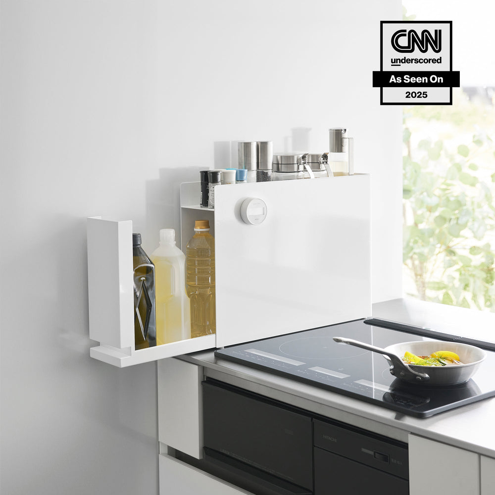 Sliding Drawer Seasoning Rack - Steel