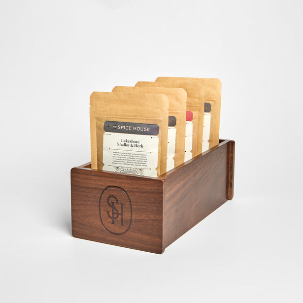 Best of Flatpacks Collection with Holder in Walnut