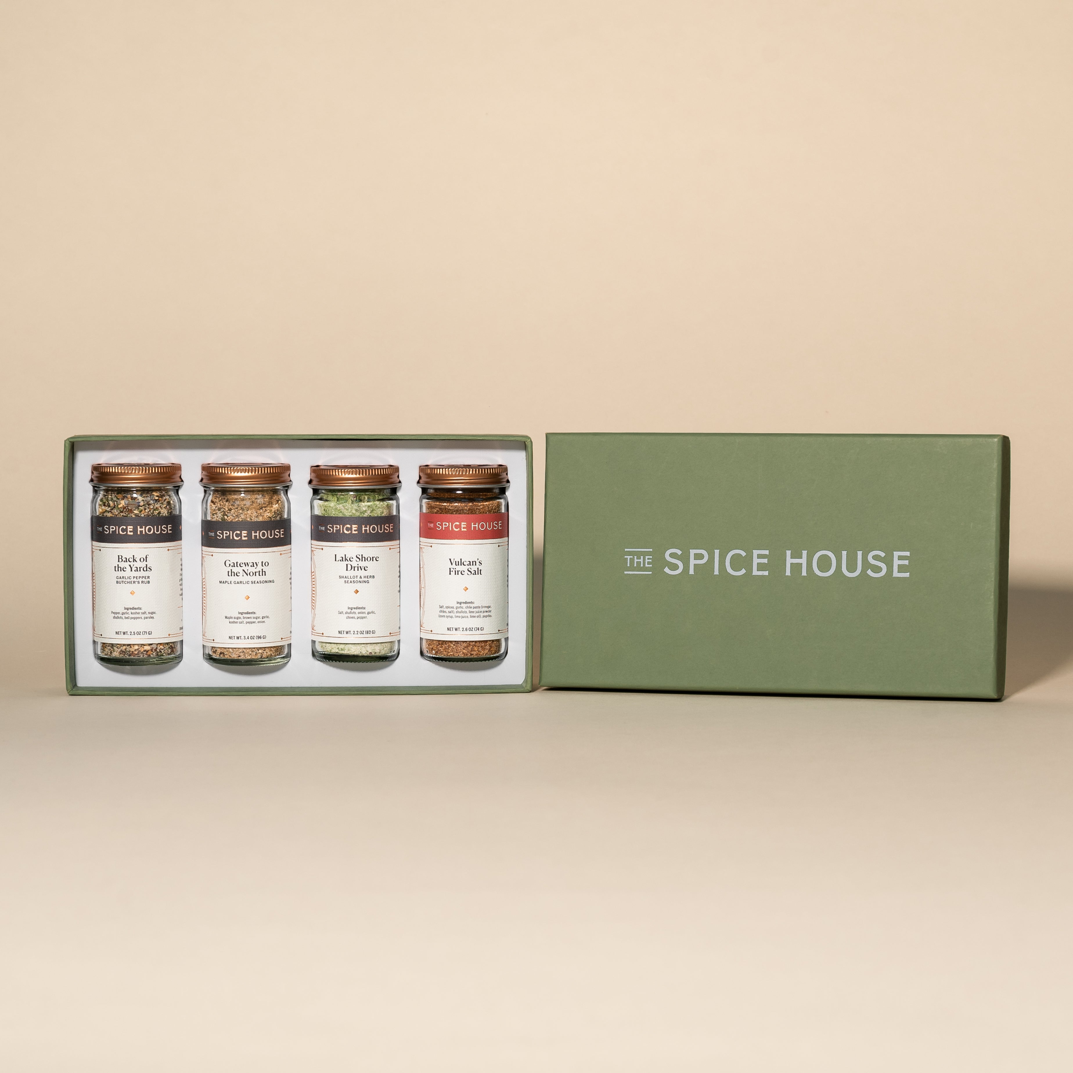 Spicy One Pot Favorites, Complete 4 Pack Seasoning Collection