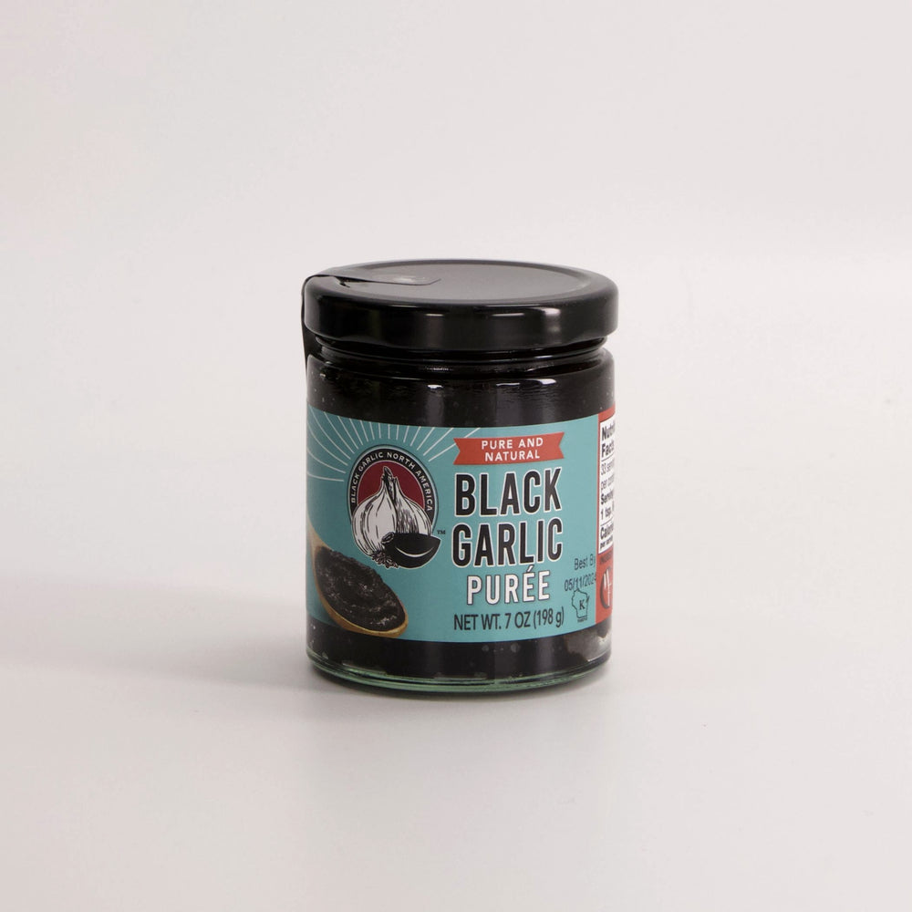 Garlic, Black Garlic Puree