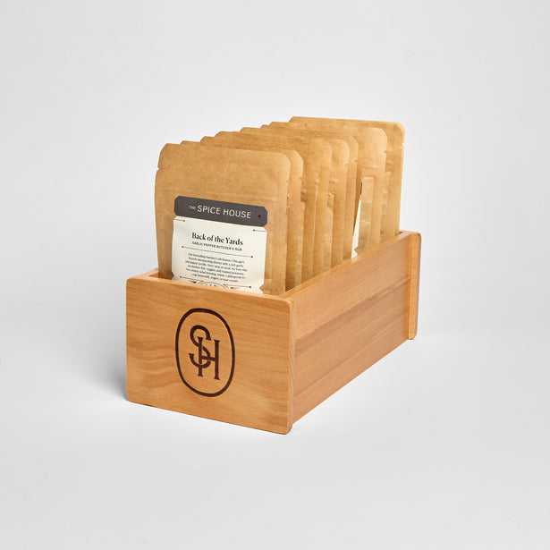 Essential Flatpacks Collection with Holder in Beech