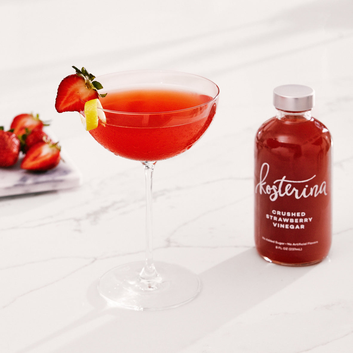 Kosterina Crushed Strawberry Vinegar