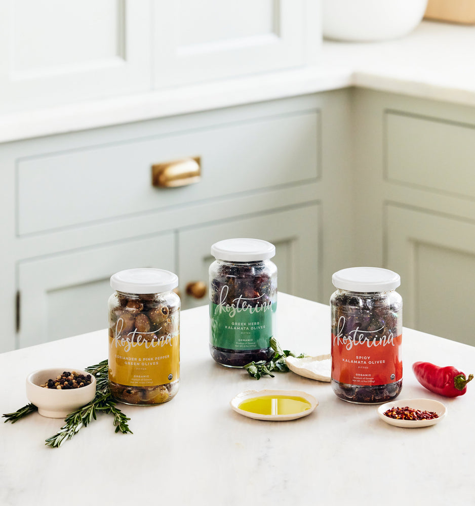 Kosterina Snacking Olives Trio