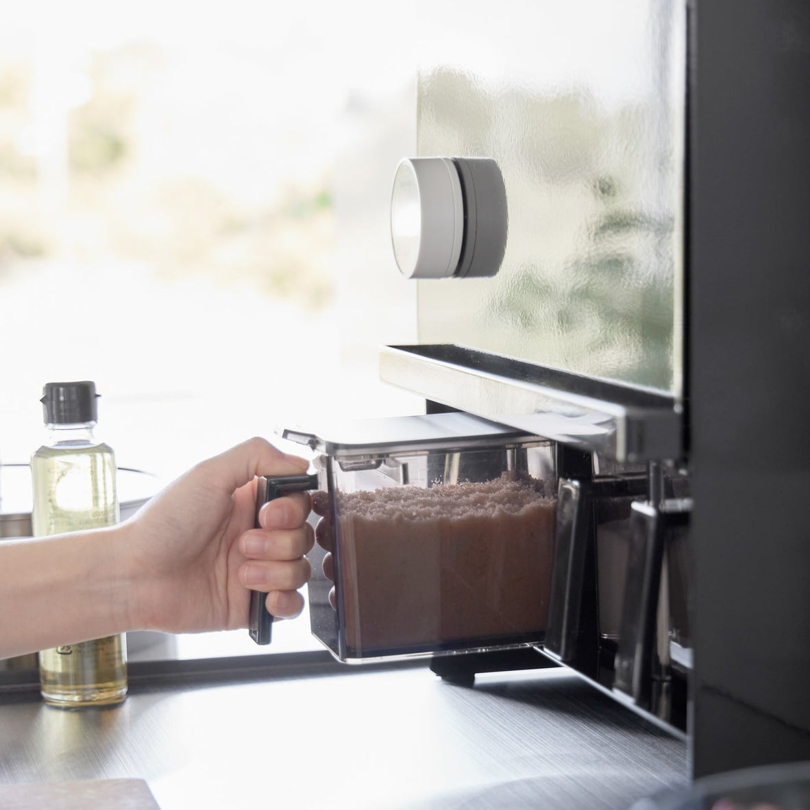 Concealable Spice Rack - Steel
