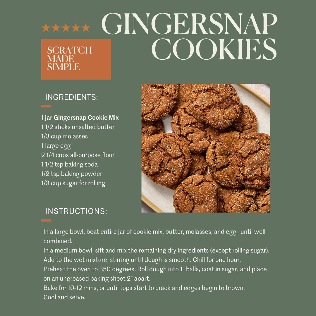 Gingersnap Cookie Mix