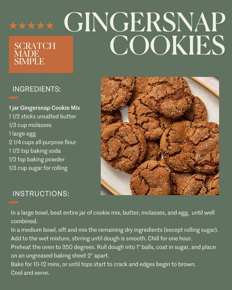 Gingersnap Cookie Mix