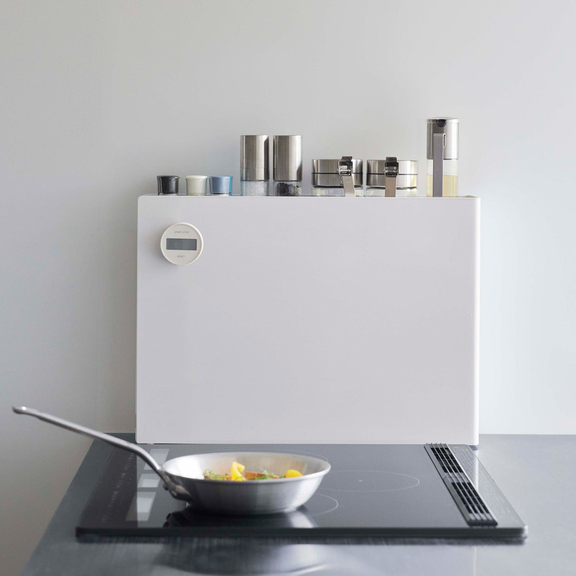 Sliding Drawer Seasoning Rack - Steel