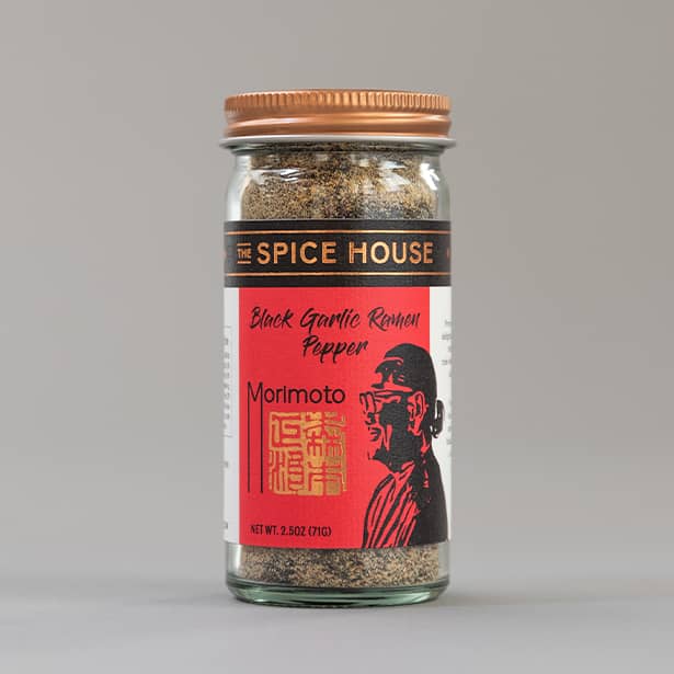 Morimoto Black Garlic Ramen Pepper: Premium Blend - The Spice House