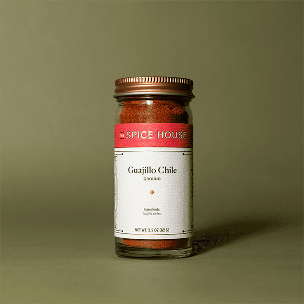 Jar of Ground Guajillo Chile