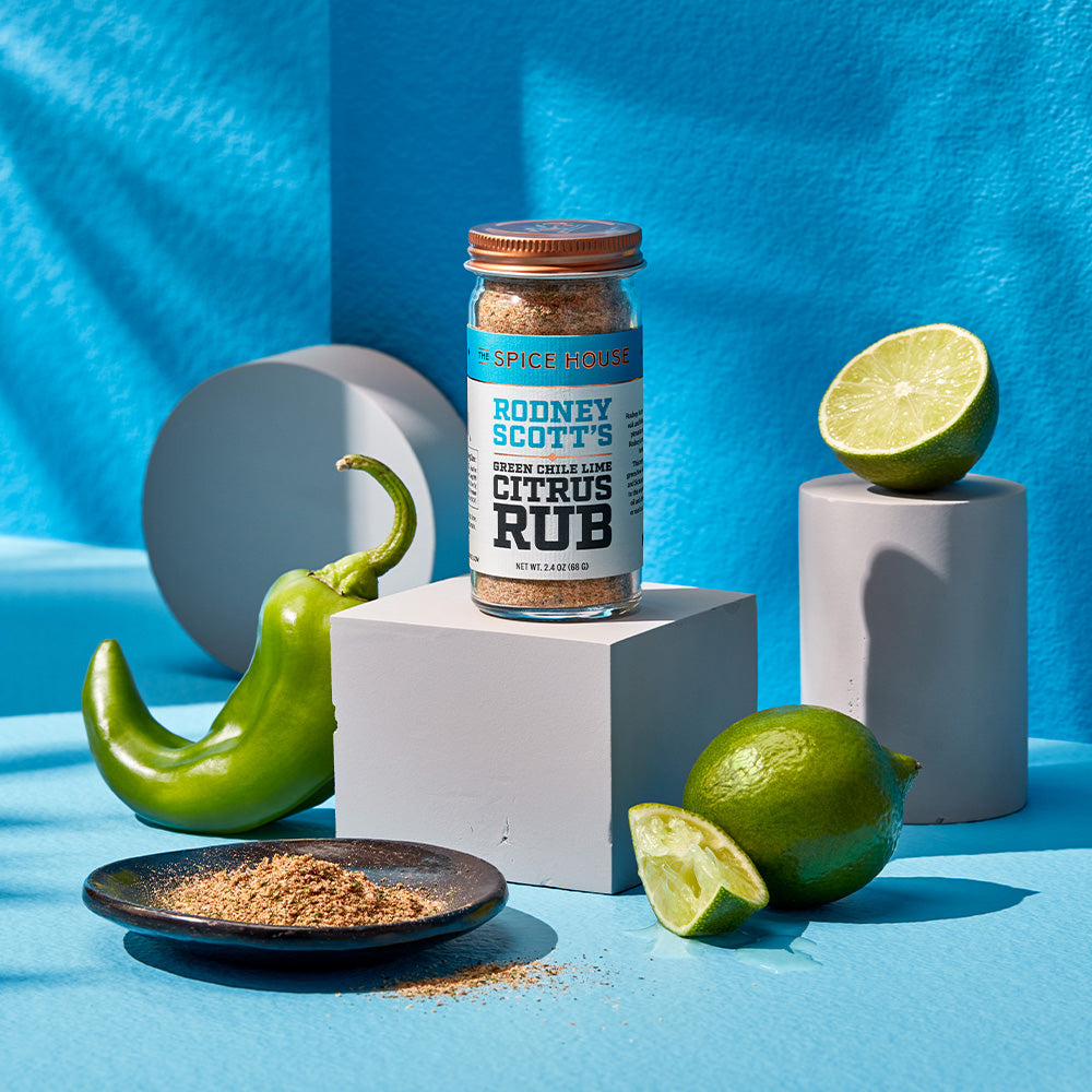 Rodney Scott - Green Chile Lime Citrus Rub