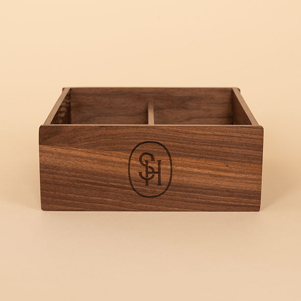 Natural Wood Spice Flatpack Organizer - The Spice House