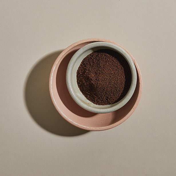 espresso powder in bowl