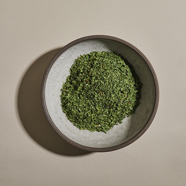 parsley flakes in a bowl