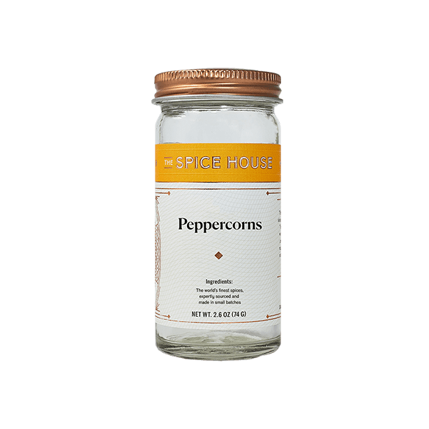 Pink Peppercorns in Jar
