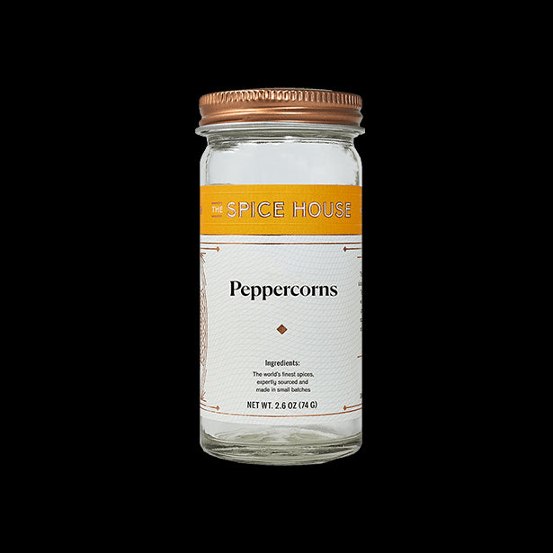 Pink Peppercorns in Jar